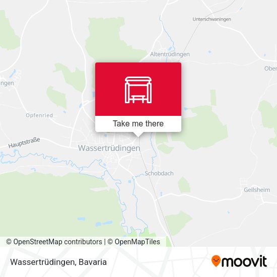 Карта Wassertrüdingen