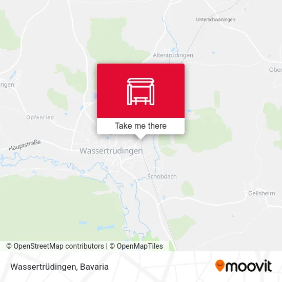 Карта Wassertrüdingen