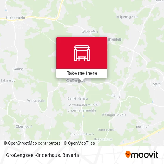 Карта Großengsee Kinderhaus