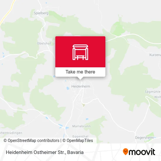 Карта Heidenheim Ostheimer Str.
