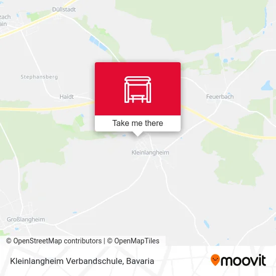 Карта Kleinlangheim Verbandschule