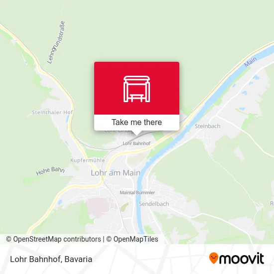 Карта Lohr Bahnhof