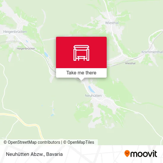 Карта Neuhütten Abzw.