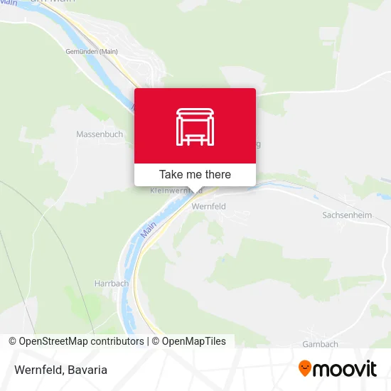 Карта Wernfeld