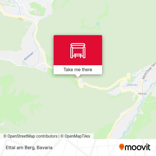 Карта Ettal am Berg