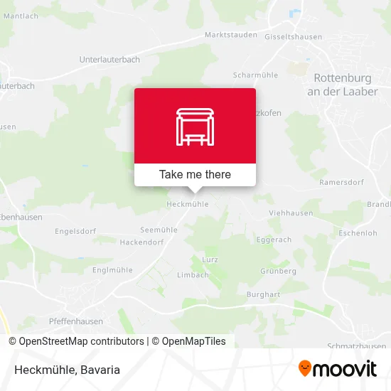 Heckmühle map
