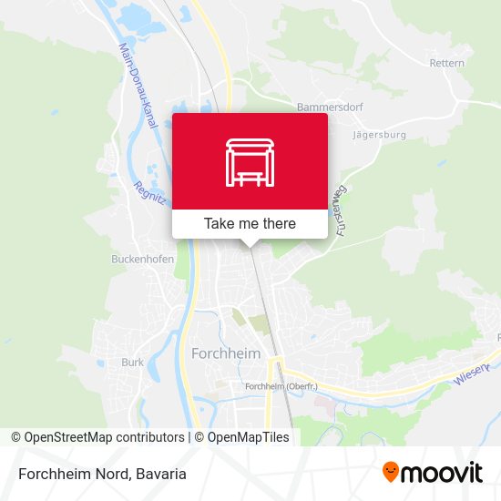 Карта Forchheim Nord
