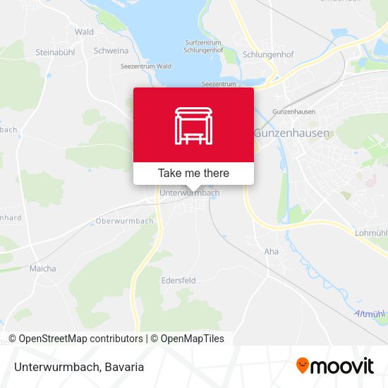Карта Unterwurmbach
