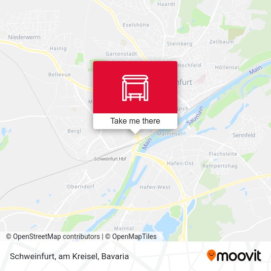Schweinfurt, am Kreisel map