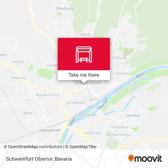 Карта Schweinfurt Obertor