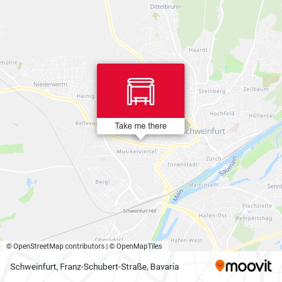 Schweinfurt, Franz-Schubert-Straße map