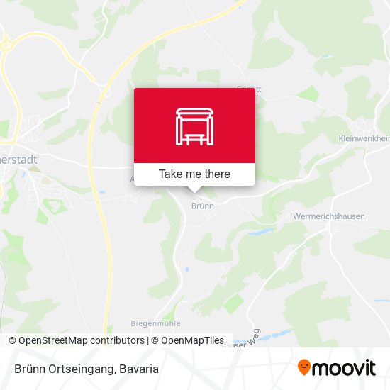 Brünn Ortseingang map