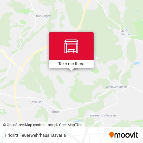 Fridritt Feuerwehrhaus map