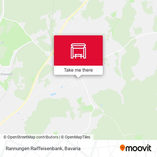 Rannungen Raiffeisenbank map