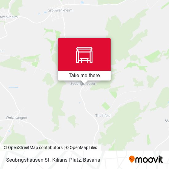 Seubrigshausen St.-Kilians-Platz map