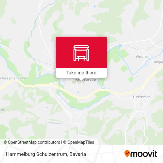 Hammelburg Schulzentrum map