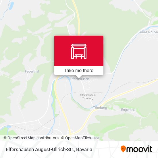 Карта Elfershausen August-Ullrich-Str.