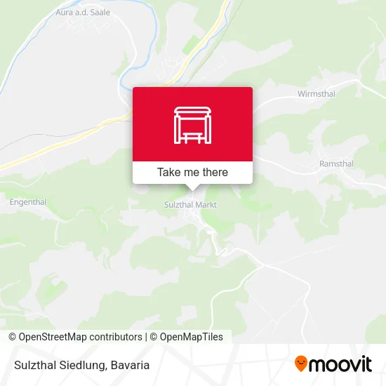 Карта Sulzthal Siedlung