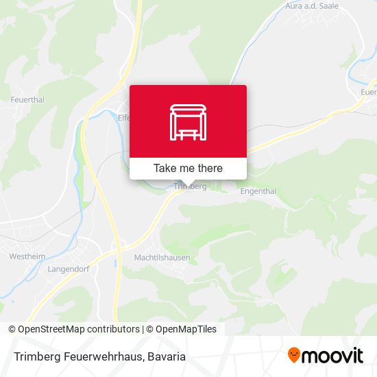 Trimberg Feuerwehrhaus map