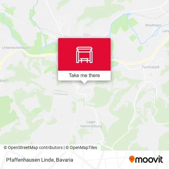 Карта Pfaffenhausen Linde