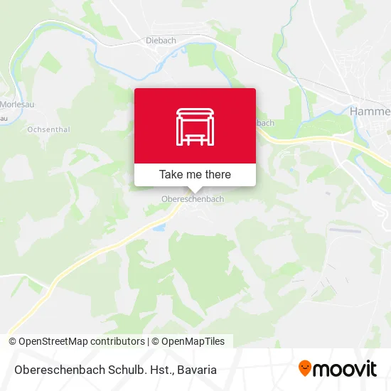 Карта Obereschenbach Schulb. Hst.