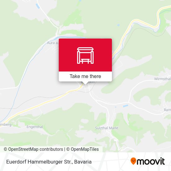 Euerdorf Hammelburger Str. map