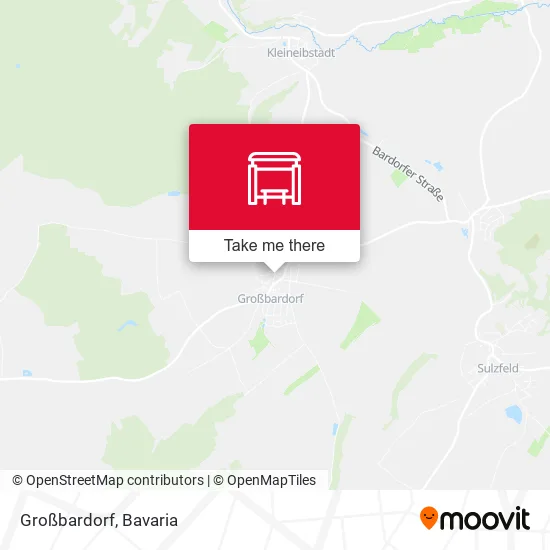 Карта Großbardorf