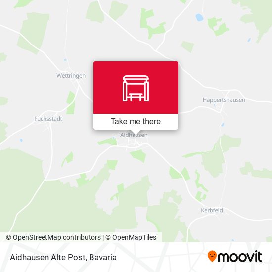 Карта Aidhausen Alte Post