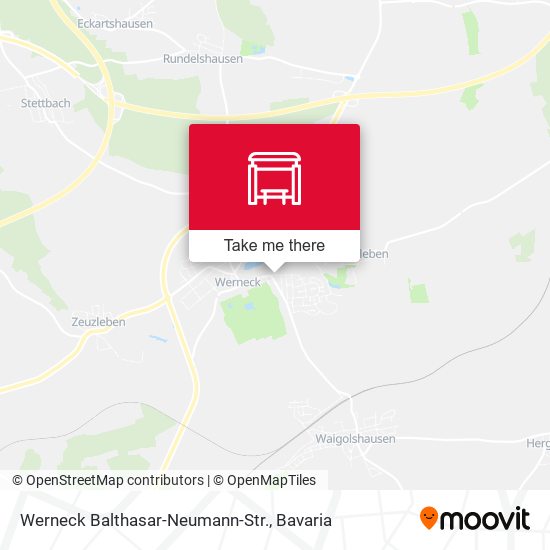 Карта Werneck Balthasar-Neumann-Str.