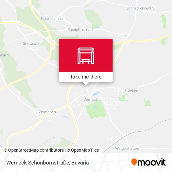 Werneck Schönbornstraße map