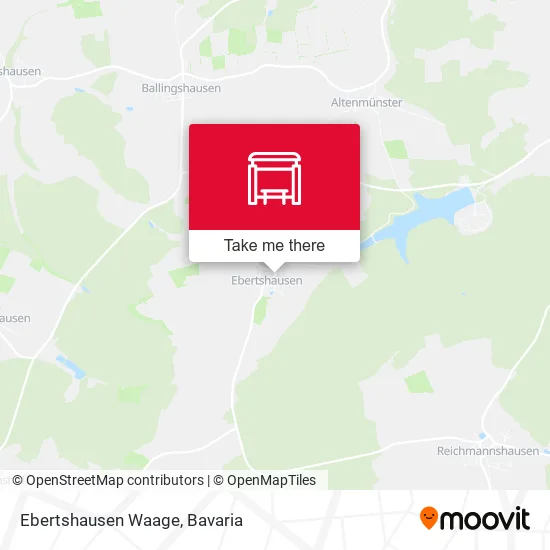 Карта Ebertshausen Waage