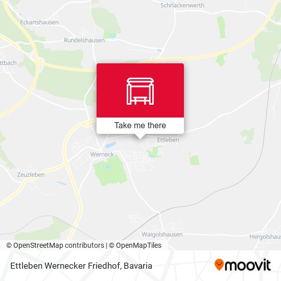 Ettleben Wernecker Friedhof map
