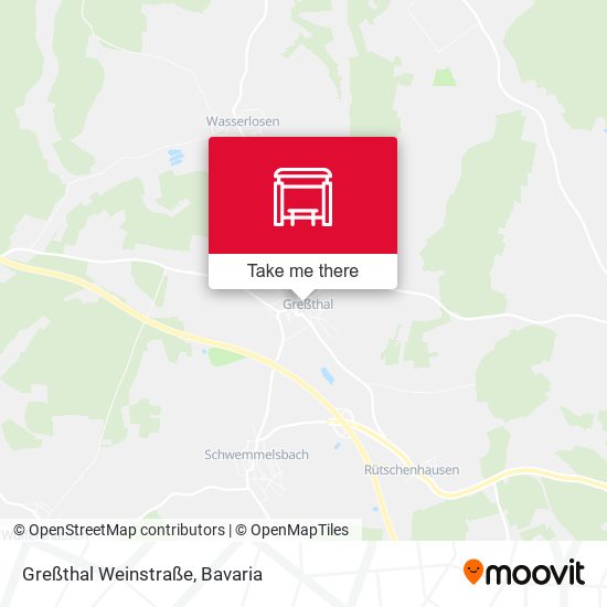 Карта Greßthal Weinstraße