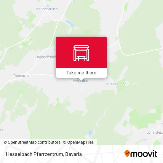 Карта Hesselbach Pfarrzentrum