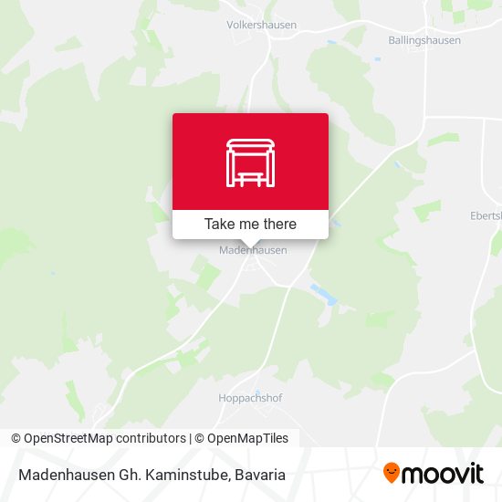 Madenhausen Gh. Kaminstube map