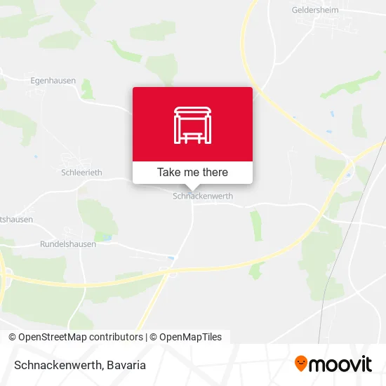 Карта Schnackenwerth