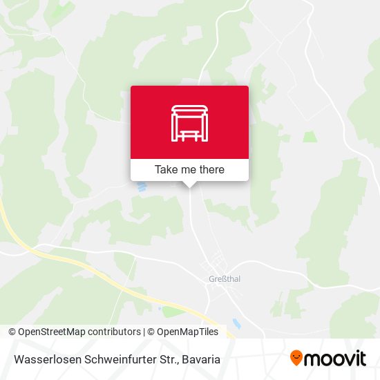 Wasserlosen Schweinfurter Str. map