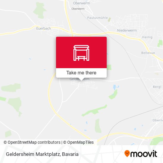 Geldersheim Marktplatz map