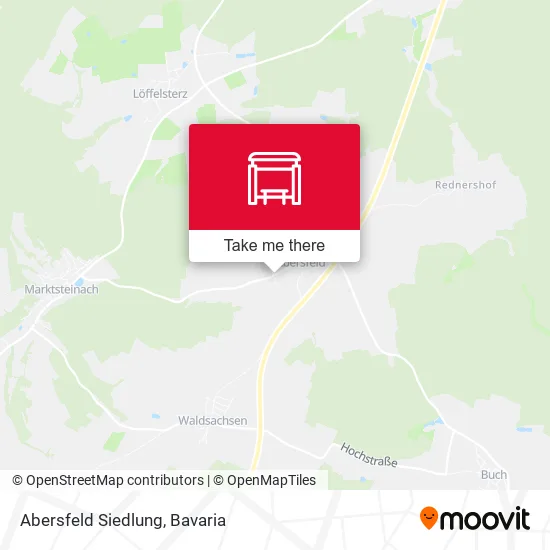 Карта Abersfeld Siedlung