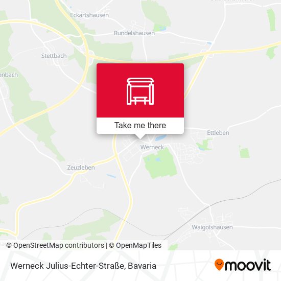 Werneck Julius-Echter-Straße map