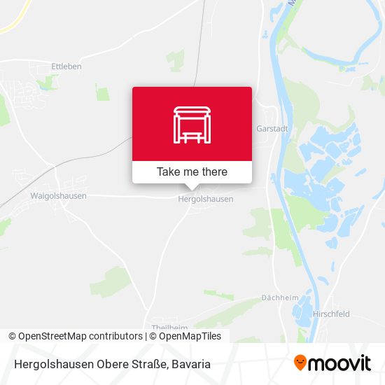 Hergolshausen Obere Straße map