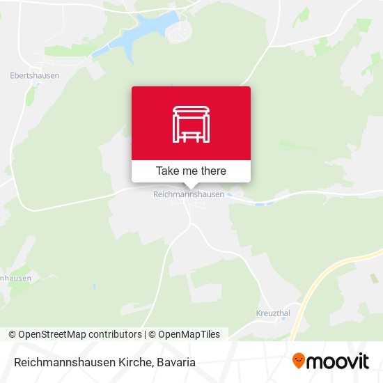 Reichmannshausen Kirche map