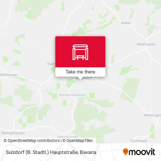Sulzdorf (B. Stadtl.) Hauptstraße map