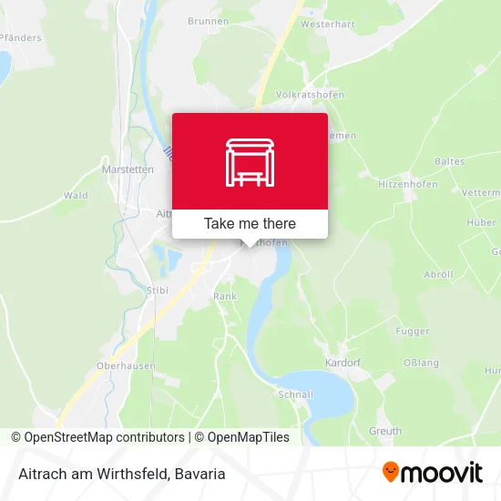 Карта Aitrach am Wirthsfeld