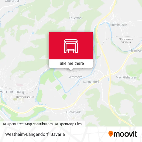 Карта Westheim-Langendorf