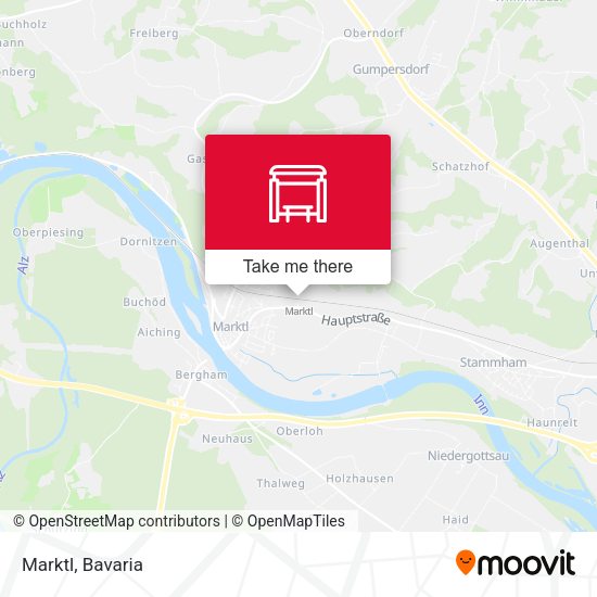 Карта Marktl