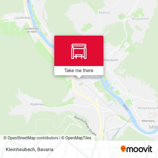 Карта Kleinheubach