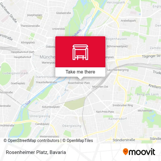 Rosenheimer Platz map