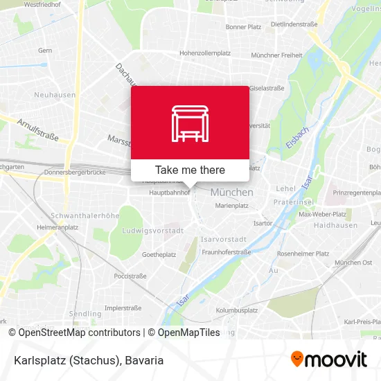 Karlsplatz (Stachus) map