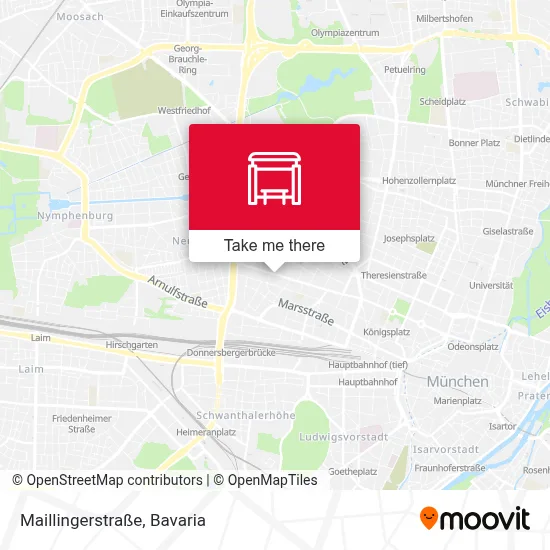 Maillingerstraße map